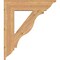 Ekena Millwork Funston Traditional Smooth Bracket, Western Red Cedar, 5 1/2"W x 28"D x 32"H BKT06X28X32FST01SWR - alternate 2